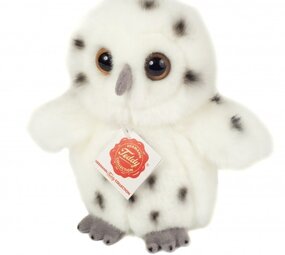 Hermann teddy Knuffel Sneeuwuil 16cm