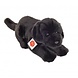 Hermann teddy Knuffel Hond Labrador Zwart Liggend 30cm Hermann teddy Knuffel Hond Labrador Zwart Liggend 30cm