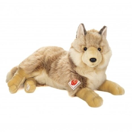 Hermann teddy Knuffel Wolf Liggend 40cm
