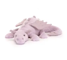 Jellycat Knuffel Draak Lavender Dragon Medium