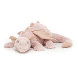 Jellycat Knuffel Draak Rose Dragon