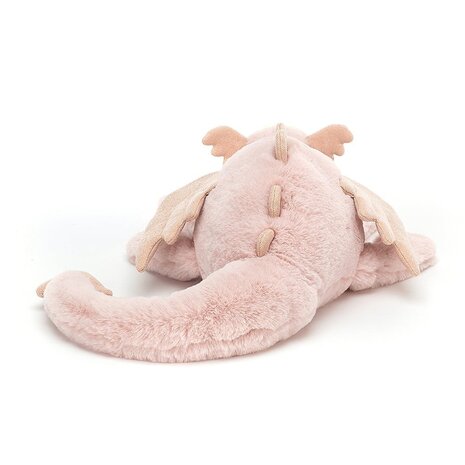 Jellycat Knuffel Draak Rose Dragon