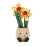 Jellycat Knuffel Narcis Amuseable Daffodil Pot