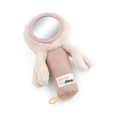 Done by Deer Rammelaar en Activiteitenknuffel Spiegel Jelly Powder