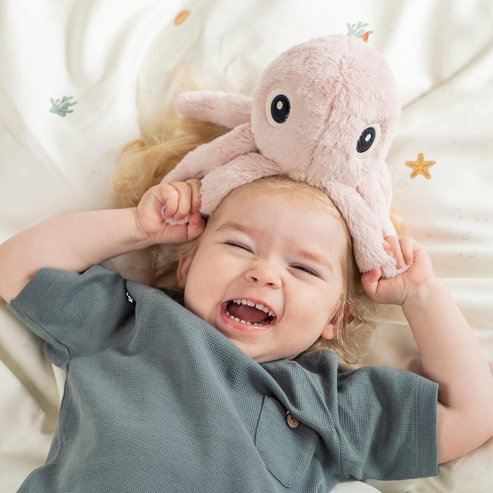 Done by Deer Knuffel Inktvis Cute Jelly Blue Done by Deer Knuffel Inktvis Cute Jelly Blue