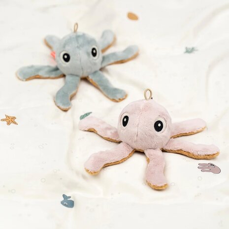 Done by Deer Knuffel Rammelaar Jelly Blue Done by Deer Knuffel Rammelaar Jelly Blue