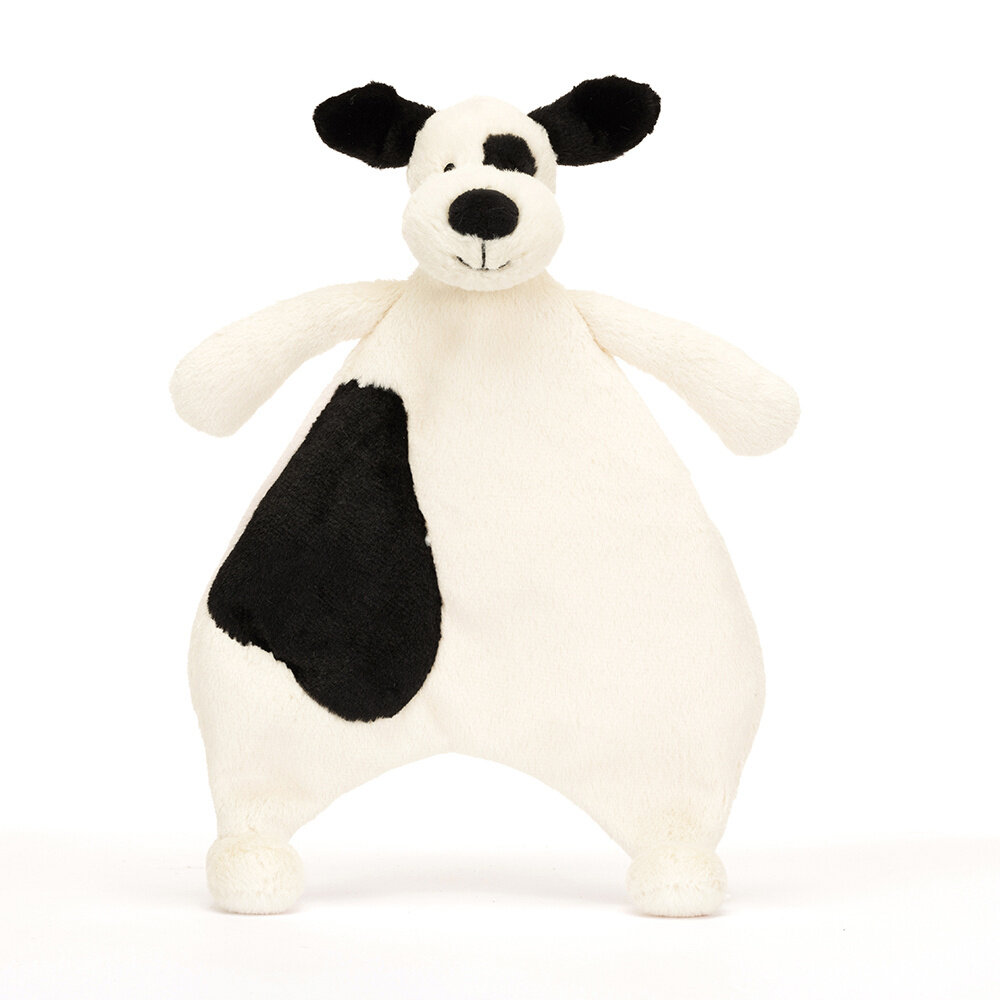 Jellycat Knuffeldoek Black&Cream Puppy Comforter