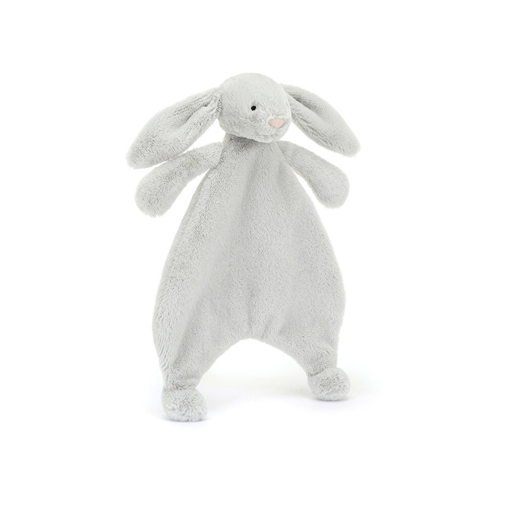 Jellycat Knuffeldoek Bashful Silver Bunny Comforter