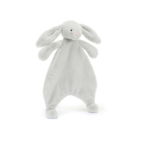 Jellycat Knuffeldoek Bashful Silver Bunny Comforter