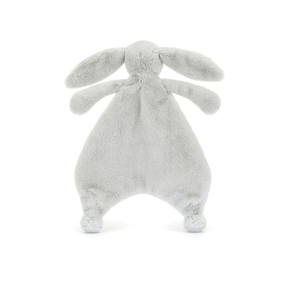 Jellycat Knuffeldoek Bashful Silver Bunny Comforter