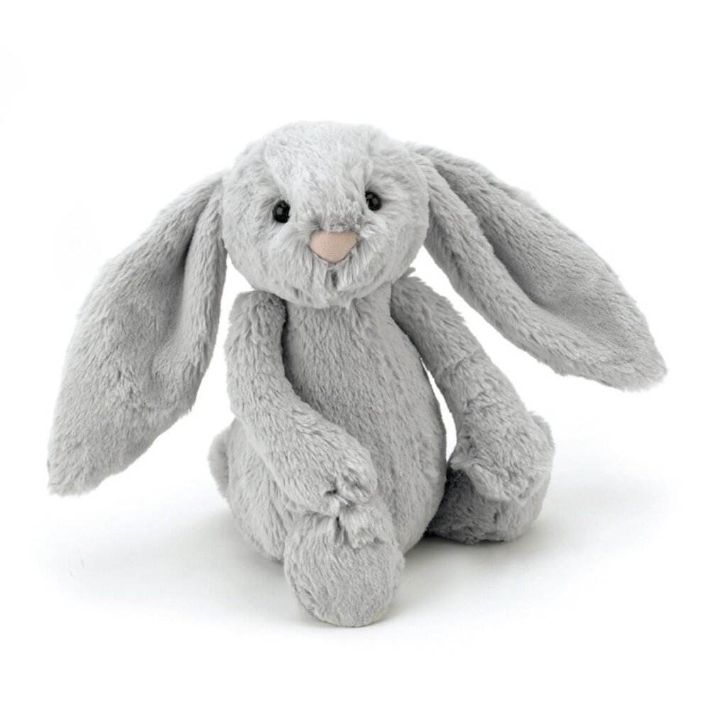 Jellycat Knuffel Konijn Bashful Silver Bunny Medium Jellycat Knuffel Konijn Bashful Silver Bunny Medium