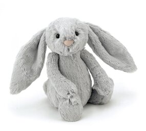 Jellycat Knuffel Konijn Bashful Silver Bunny Medium Jellycat Knuffel Konijn Bashful Silver Bunny Medium