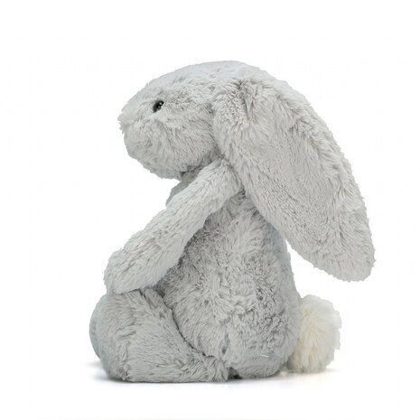 Jellycat Knuffel Konijn Bashful Silver Bunny Medium Jellycat Knuffel Konijn Bashful Silver Bunny Medium