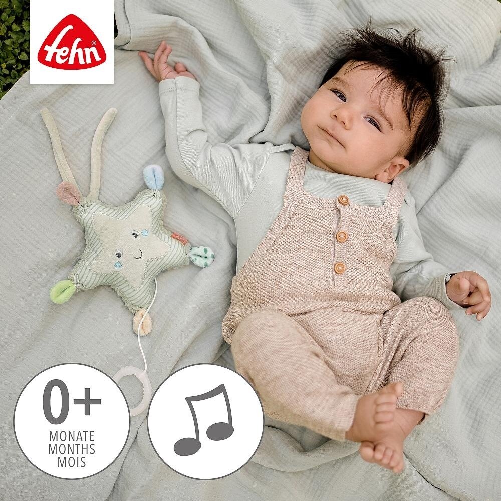 Fehn Mini Muziekknuffel Zeester Fehn Mini Muziekknuffel Zeester