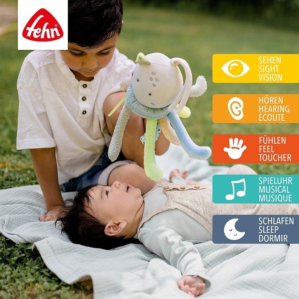 Fehn Muziekknuffel Octopus
