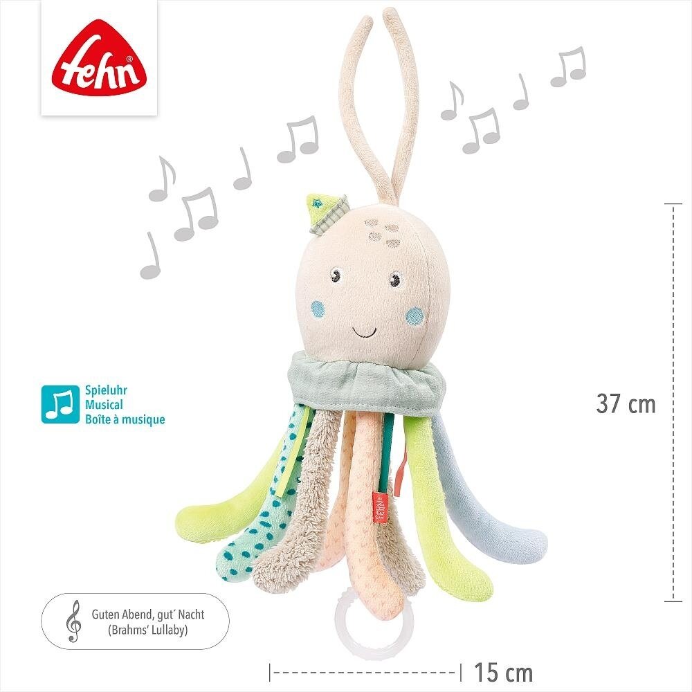 Fehn Muziekknuffel Octopus