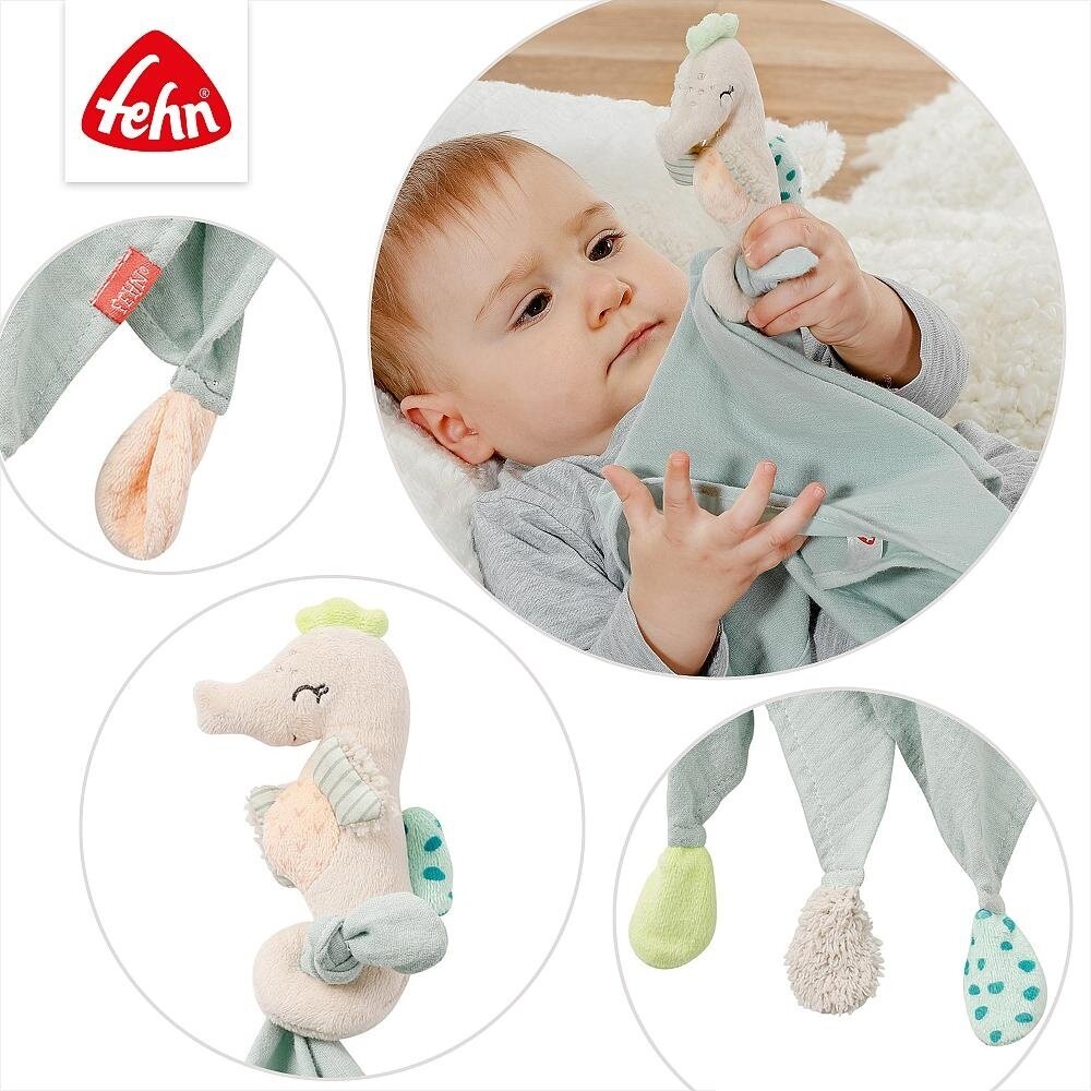 Fehn Knuffeldoek Zeepaardje