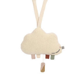 Lässig Muziekknuffel Little Universe Wolk Creme Lässig Muziekknuffel Little Universe Wolk Creme