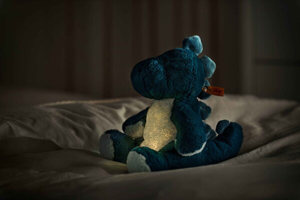Steiff Knuffel met Licht Spott Stegosaurus 28cm