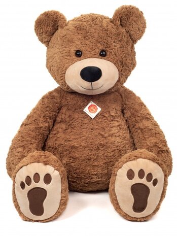 Hermann teddy Knuffel Teddybeer Bruin 75cm