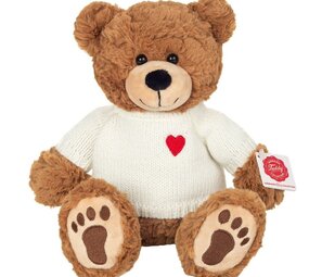 Hermann teddy Knuffel Teddy Percy met Trui 30cm