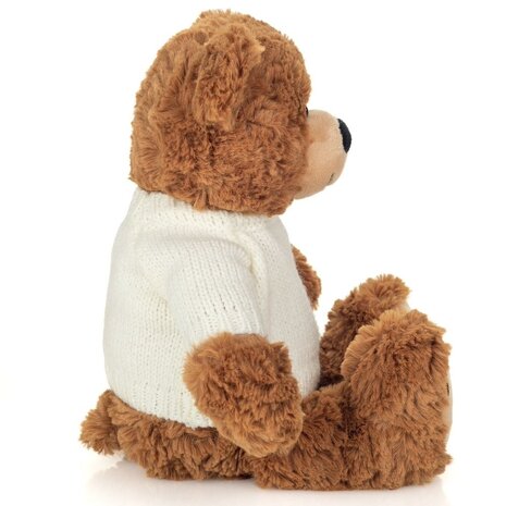 Hermann teddy Knuffel Teddy Percy met Trui 30cm