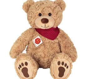 Hermann teddy Knuffel Teddy Chilly met Sjaal 40cm Hermann teddy Knuffel Teddy Chilly met Sjaal 40cm