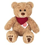 Hermann teddy Knuffel Teddy Curtis met Sjaal 30cm Hermann teddy Knuffel Teddy Curtis met Sjaal 30cm