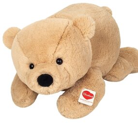 Hermann teddy Knuffel Beer Brownie Liggend 55cm Hermann teddy Knuffel Beer Brownie Liggend 55cm