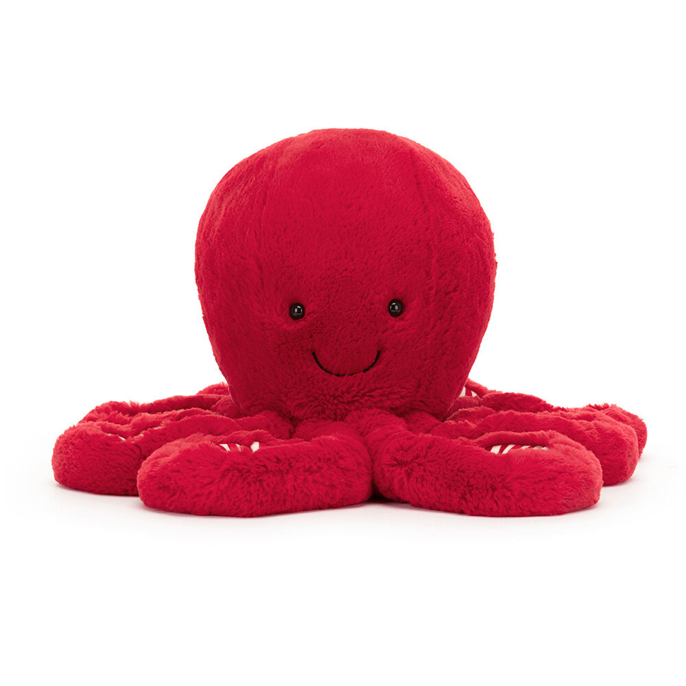 Jellycat Knuffel Cranberry Octopus Large