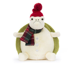 Jellycat Knuffel Sneeuwpop Snowman Timmy Turtle