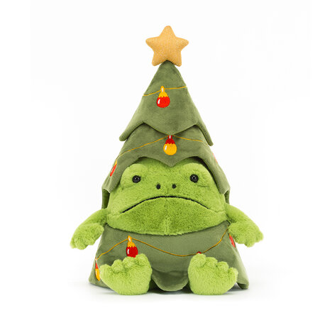 Jellycat Boom Christmas Tree Ricky Rain Frog