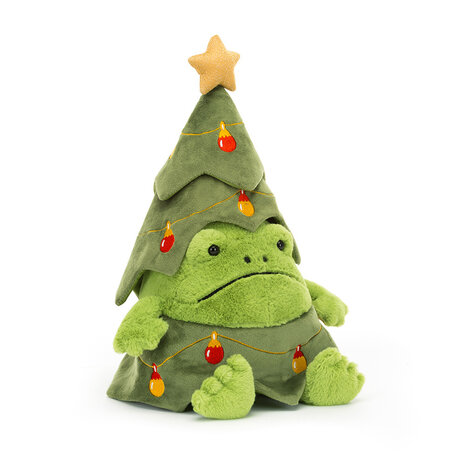 Jellycat Boom Christmas Tree Ricky Rain Frog