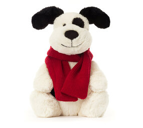 Jellycat Knuffel Hond Bashful Winter Puppy