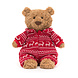 Jellycat Knuffel Beer Bartholomew Bear Winter Pyjamas