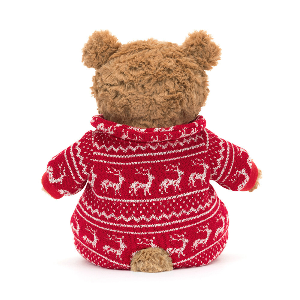 Jellycat Knuffel Beer Bartholomew Bear Winter Pyjamas