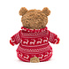 Jellycat Knuffel Beer Bartholomew Bear Winter Pyjamas