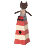 Maileg Knuffelpoes Strandwacht in Vuurtoren