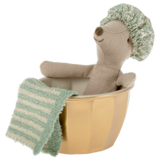 Maileg Knuffelmuis Grote Zus in Bad 12cm