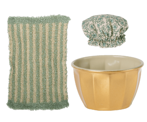 Maileg Knuffelmuis Grote Zus in Bad 12cm Maileg Knuffelmuis Grote Zus in Bad 12cm