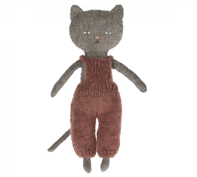 Maileg Knuffelkat Chatons Kitten Grijs 23cm