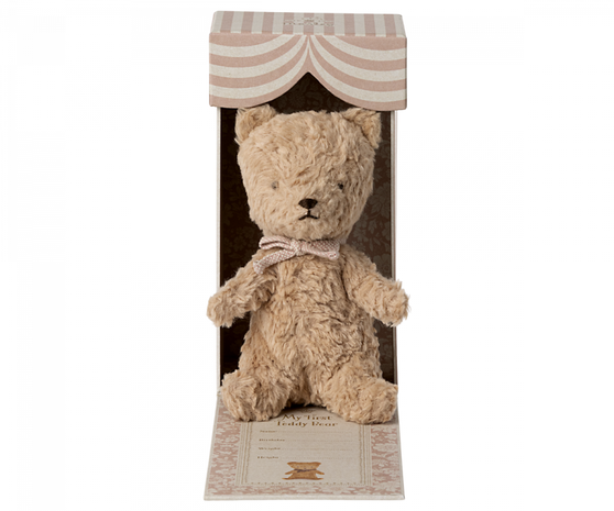 Maileg Knuffelbeer My First Teddy Powder 19cm