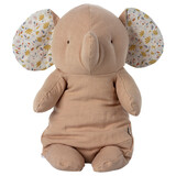 Maileg Knuffelolifant Safari Friends Medium Powder