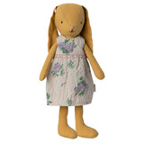 Maileg Knuffel Bunny Size 1 Dusty Yellow met Jurk 20cm