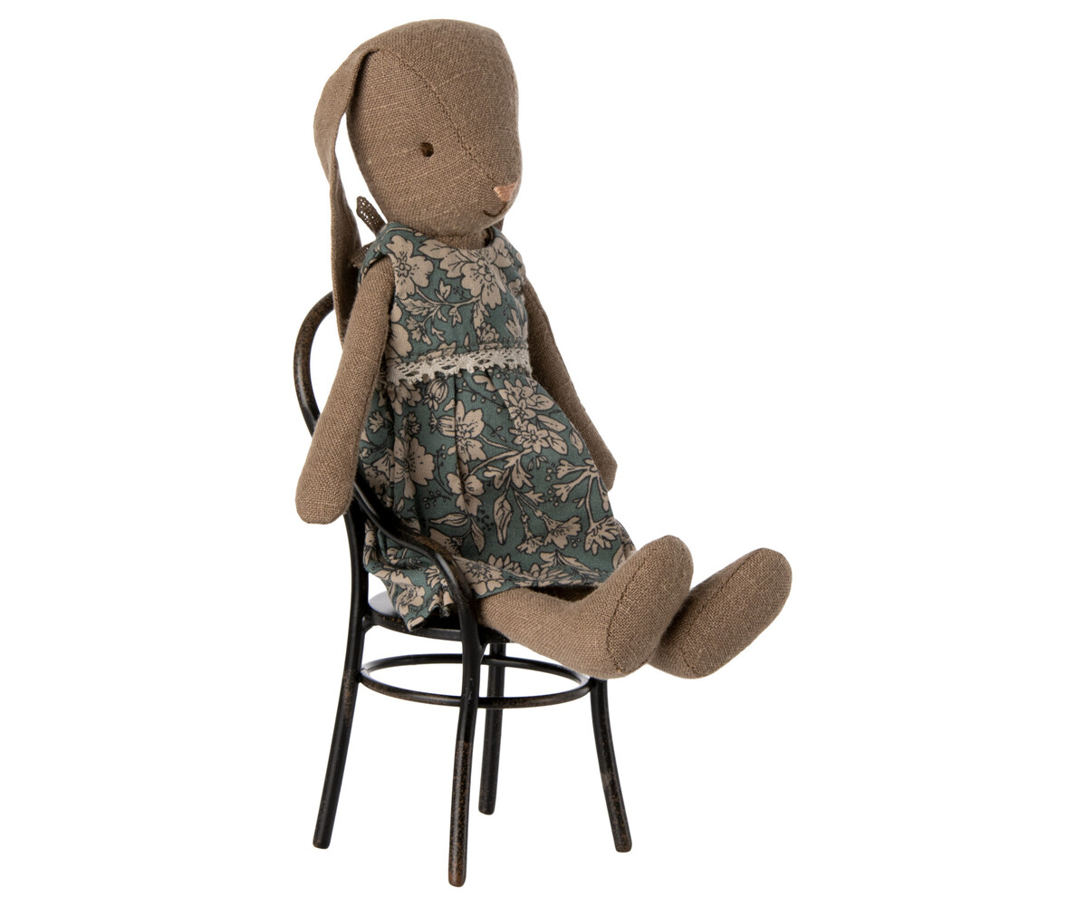 Maileg Knuffel Bunny Size 1 Bruin met Jurk 20cm