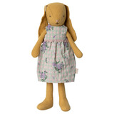 Maileg Knuffel Bunny Size 2 Dusty Yellow met Jurk 23cm