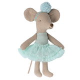 Maileg Knuffelmuis Ballerina Little Sister Mint 10cm
