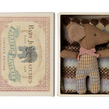 Maileg Knuffelmuis Baby Sleepy-Wakey Roze