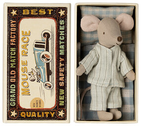 Maileg Knuffelmuis Big Brother in Luciferdoosje Maileg Knuffelmuis Big Brother in Luciferdoosje