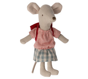 Maileg Knuffelmuis Tricycle Big Sister Red Maileg Knuffelmuis Tricycle Big Sister Red